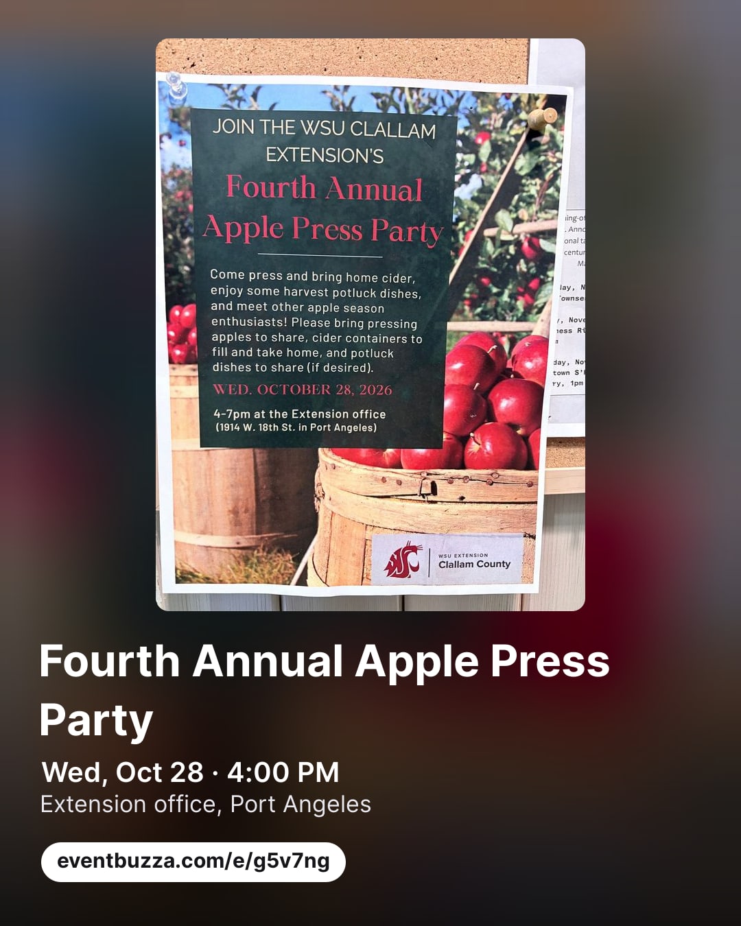 Post picture for Fourth Annual Apple Press Party