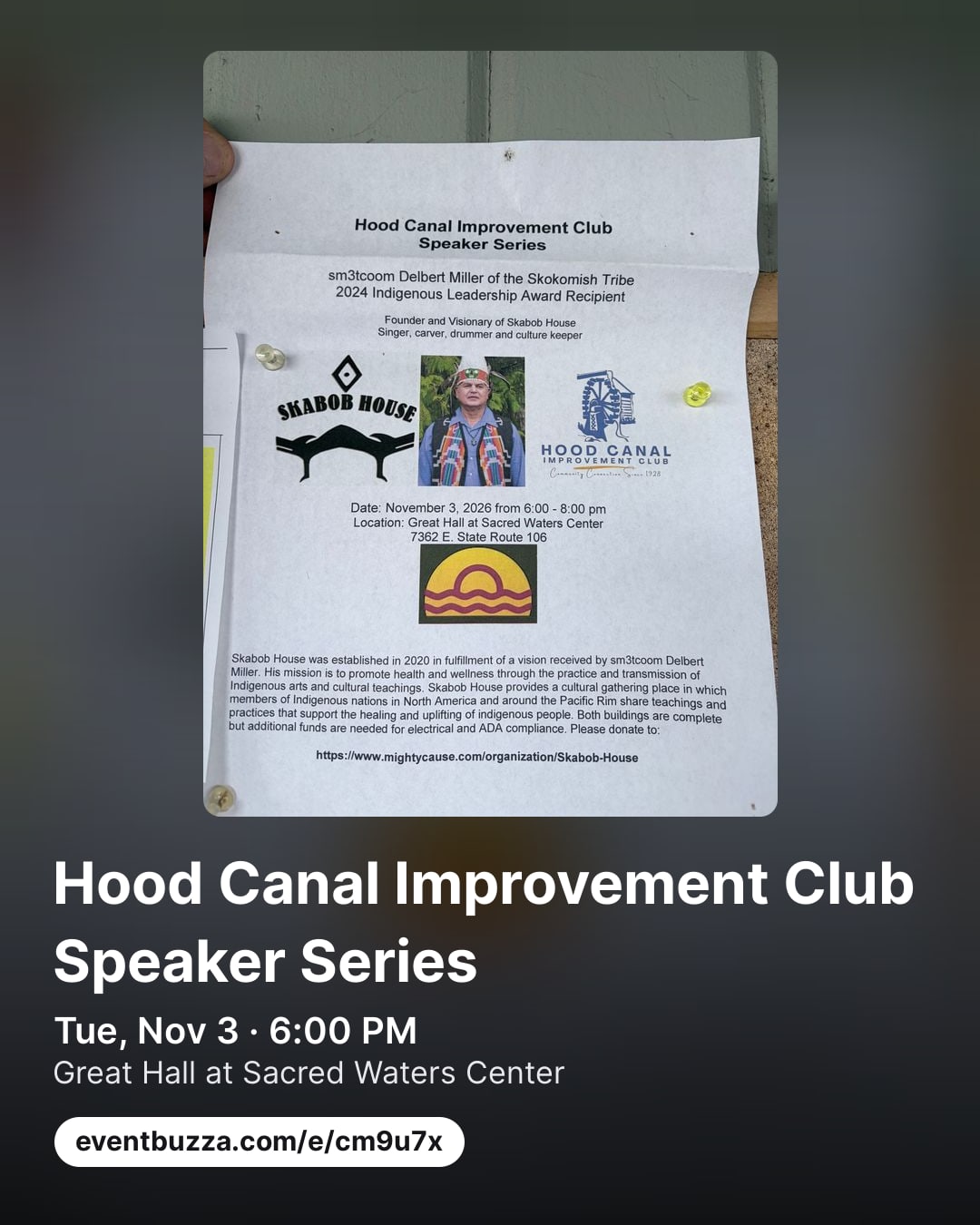 Post picture for Hood Canal Improvement Club Speaker Series