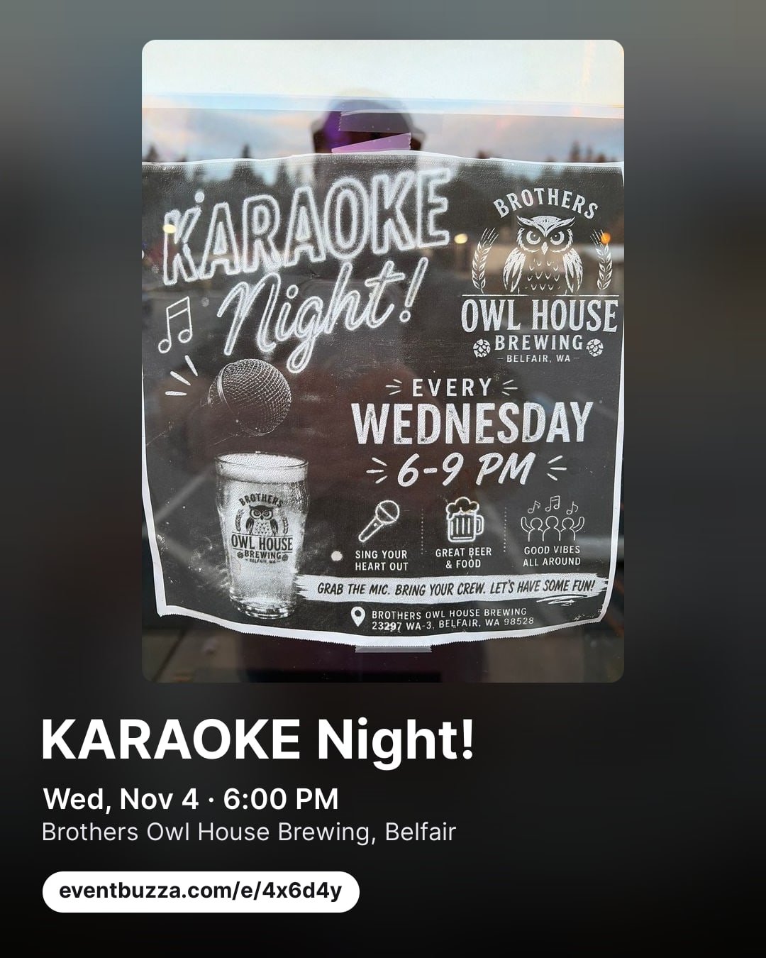 Post picture for KARAOKE Night!