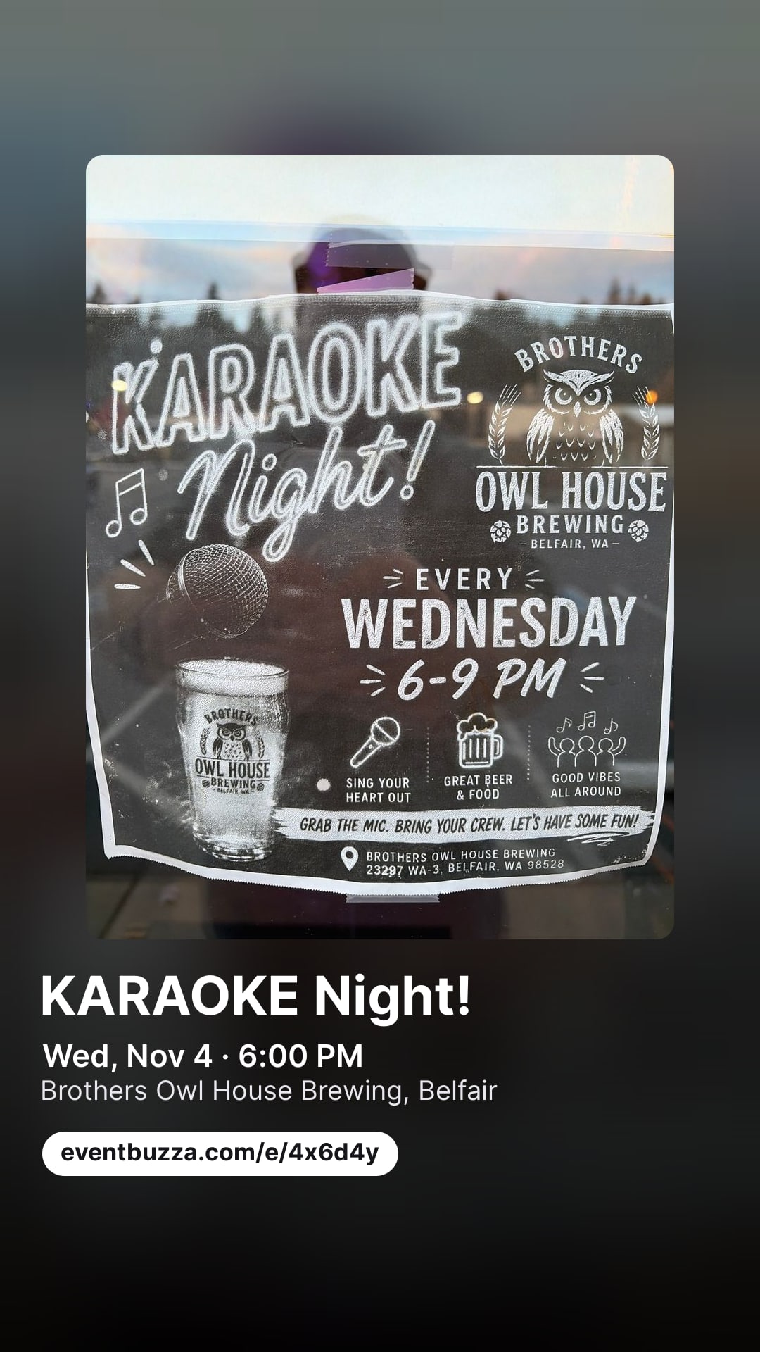Story picture for KARAOKE Night!