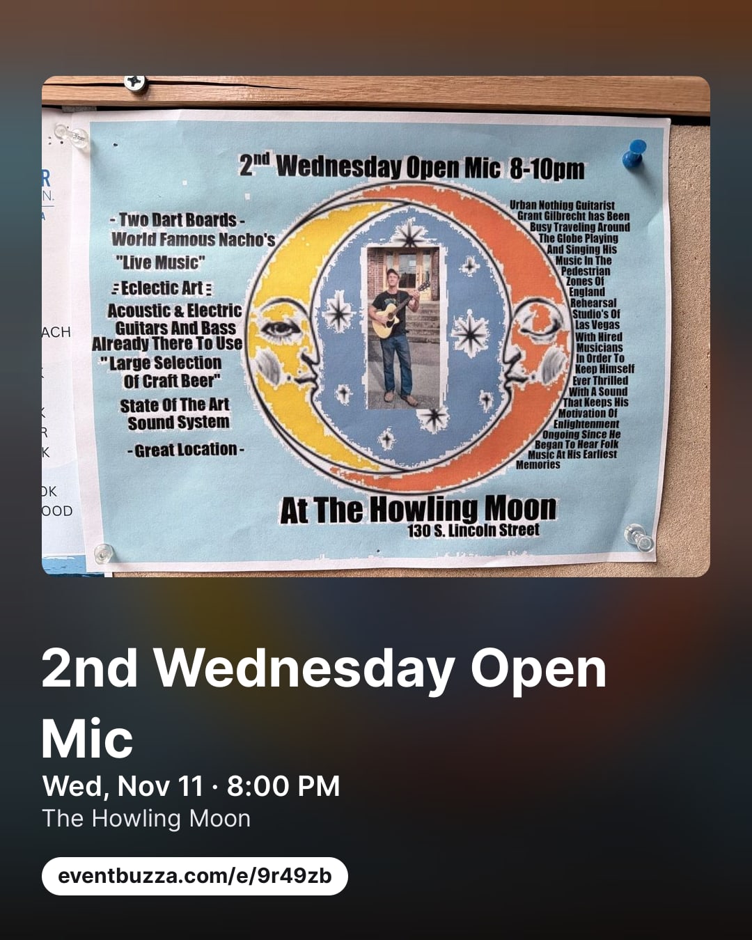 Post picture for 2nd Wednesday Open Mic