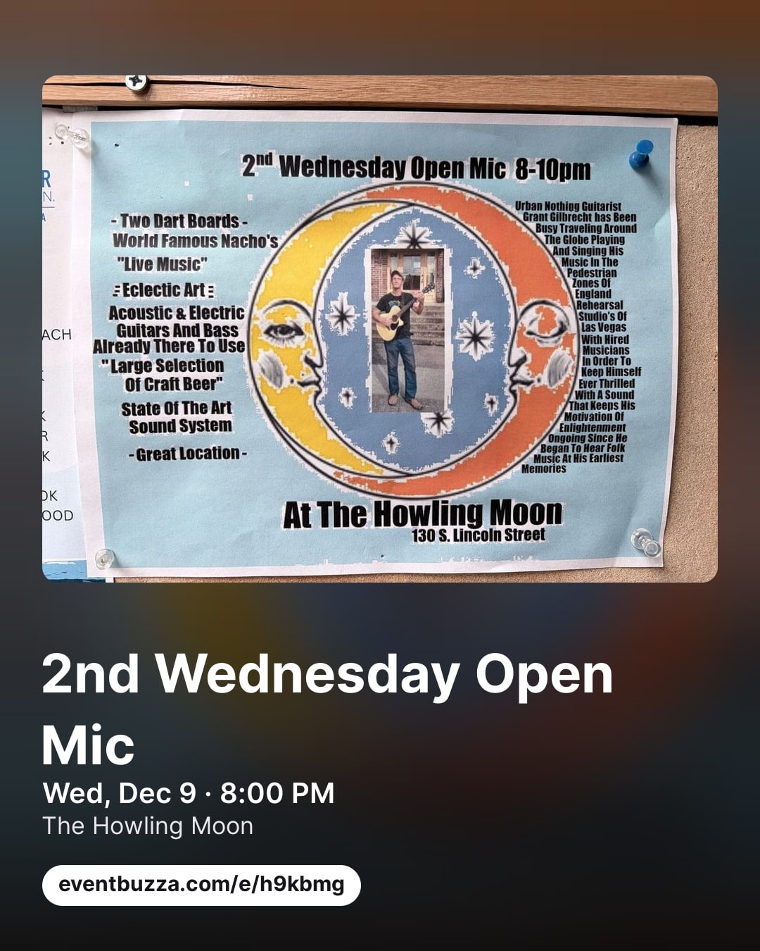 Post picture for 2nd Wednesday Open Mic
