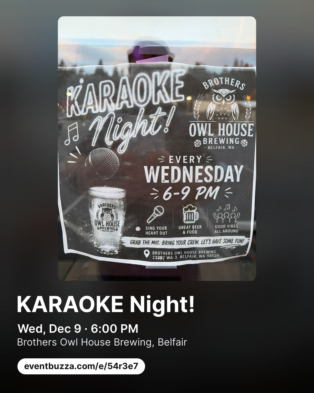 Post picture for KARAOKE Night!