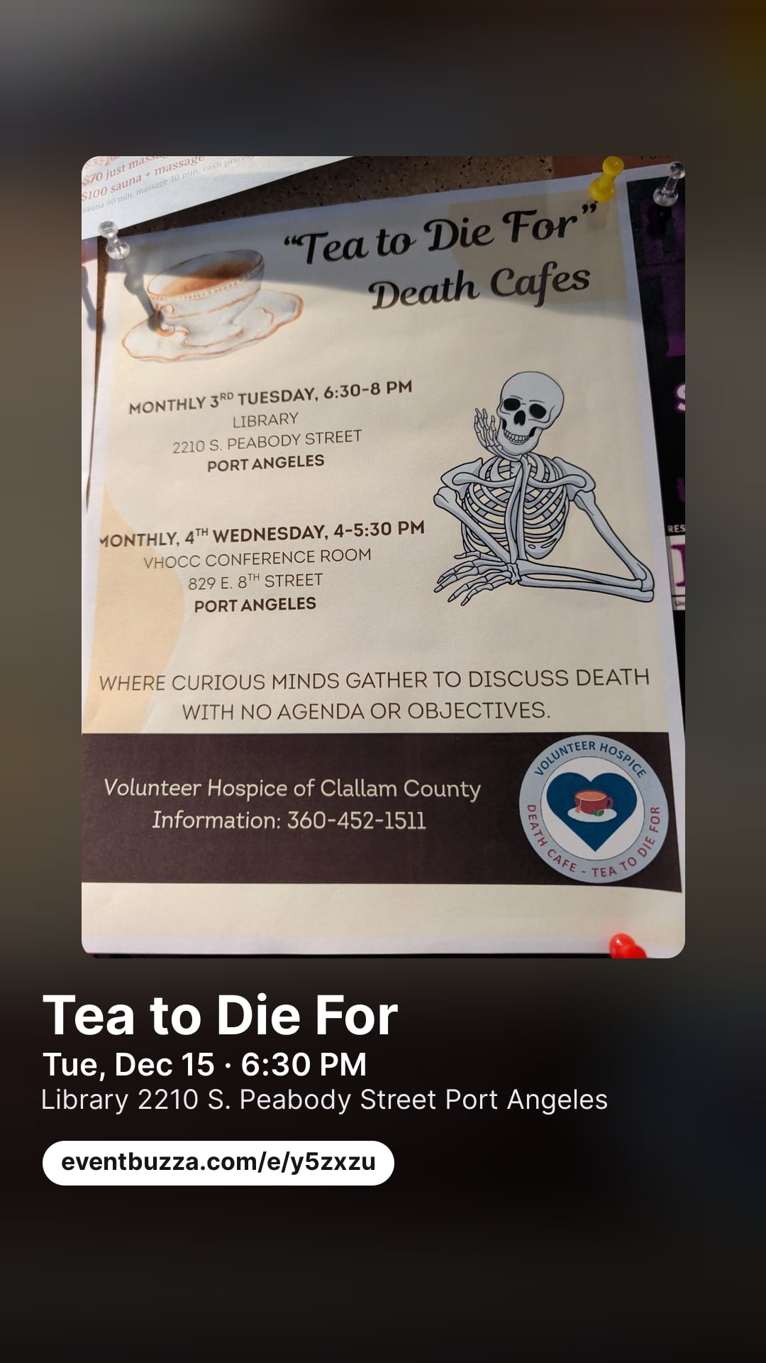Story picture for Tea to Die For