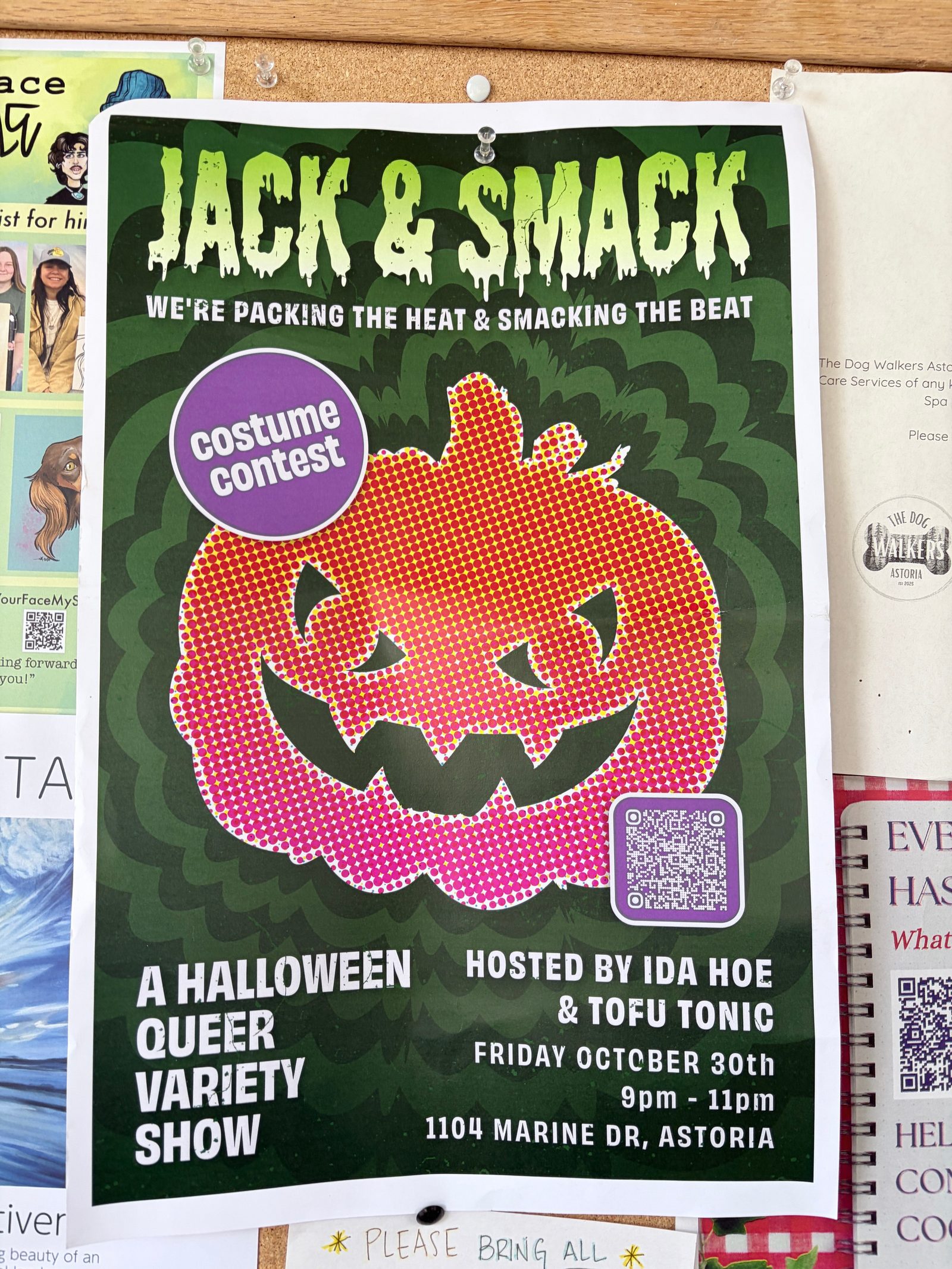 Flyer for JACK & SMACK