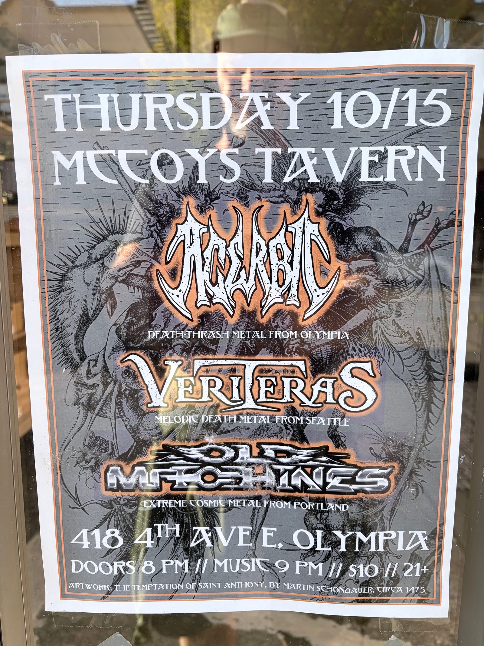 Flyer for Music Event