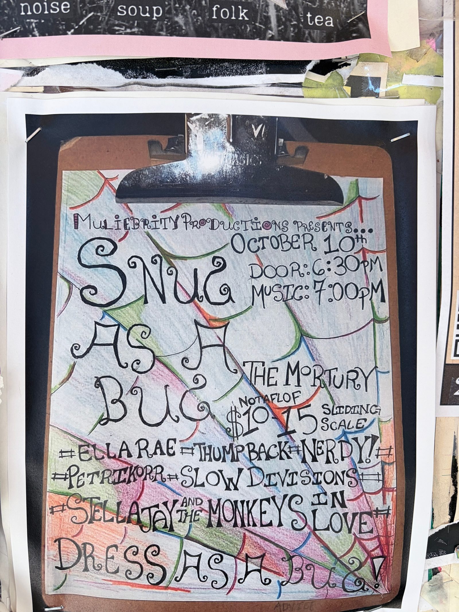 Flyer for Snug As Bug