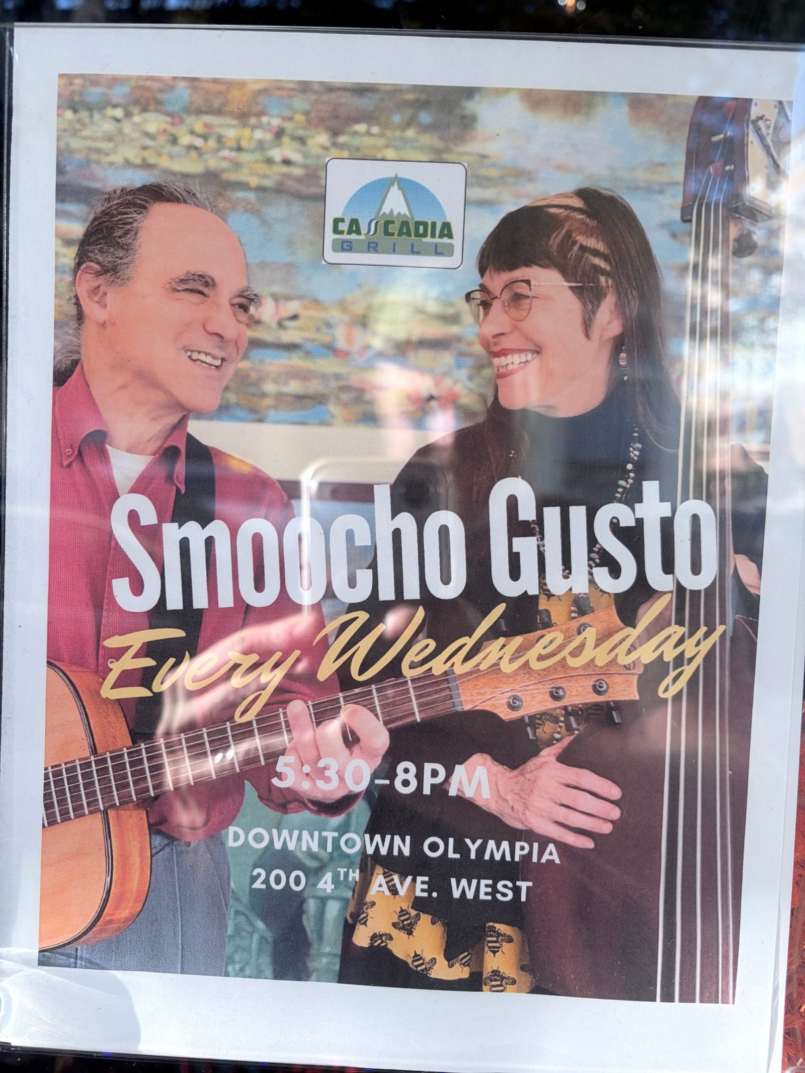 Flyer for Smoocho Gusto