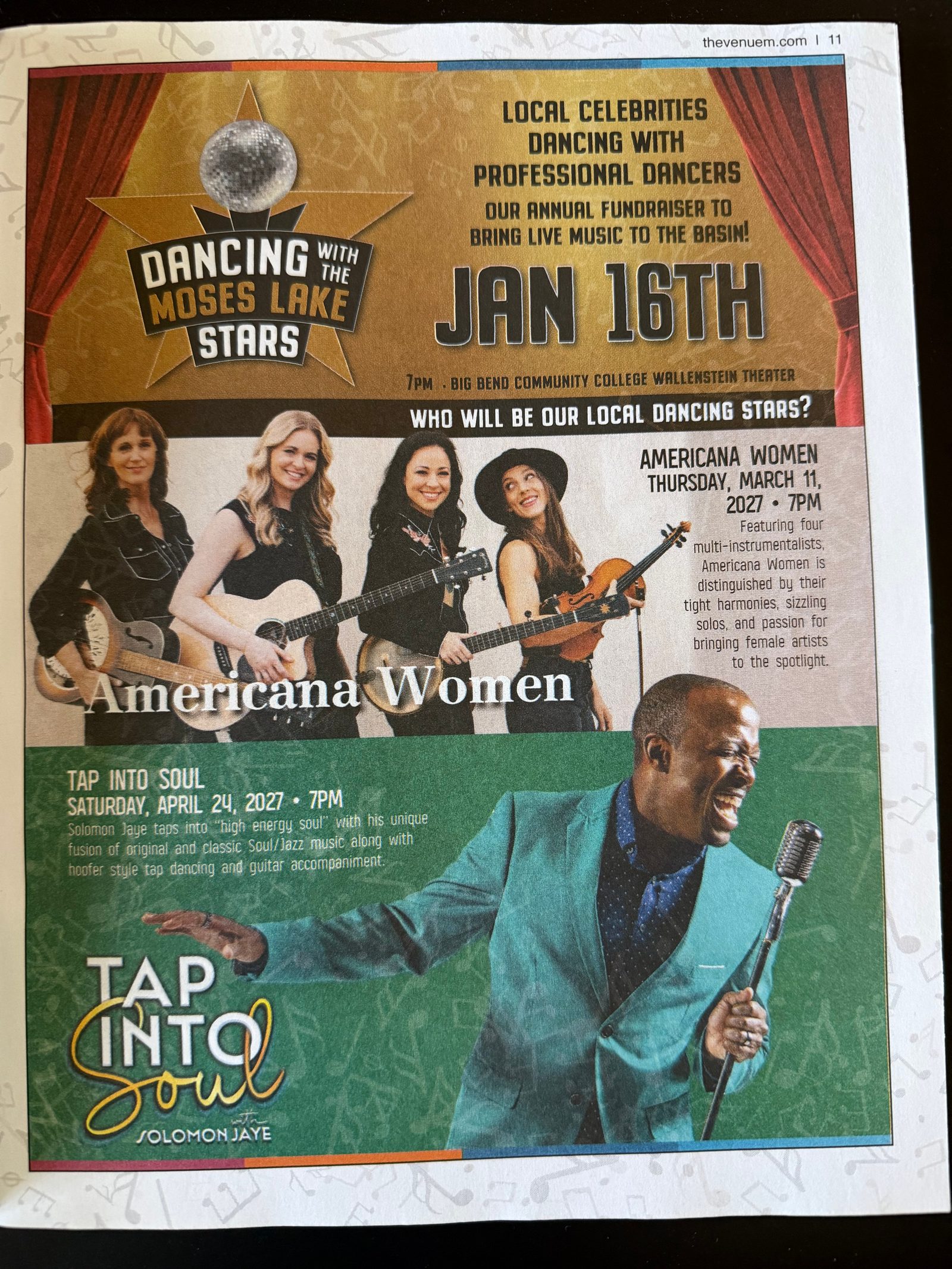 Flyer for Americana Women