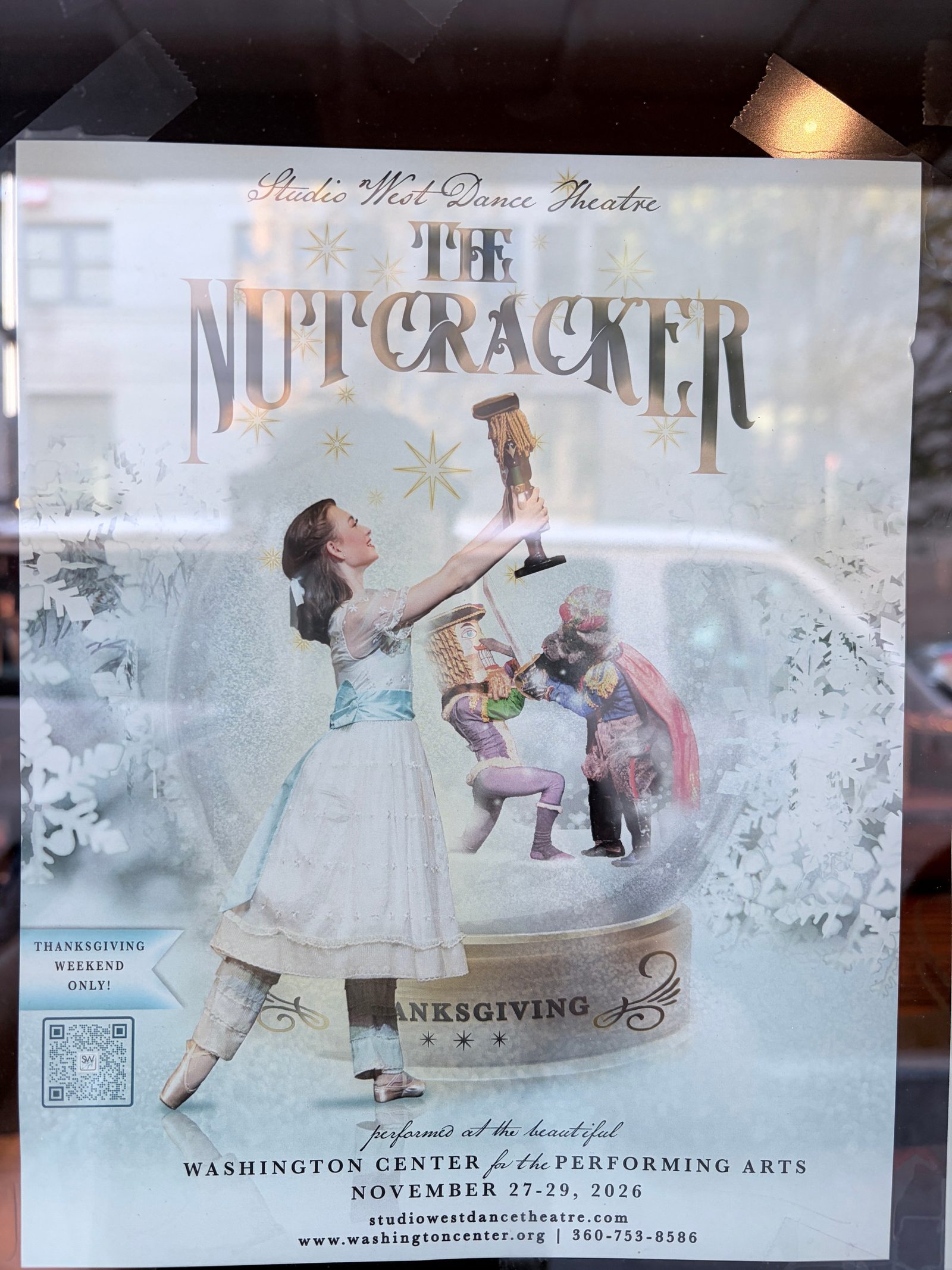 Flyer for THE NUTCRACKER